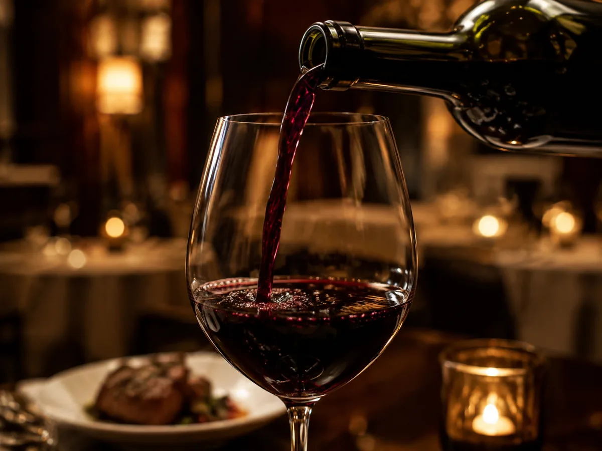 Vino seleccionado para acompañar la experiencia